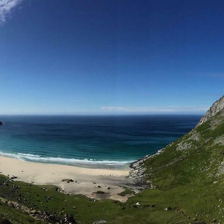 Steinbakk - Vestresand Lofoten Bostad المظهر الخارجي الصورة